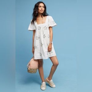 Maeve Amaira Embroidered Swing Dress size XSmall